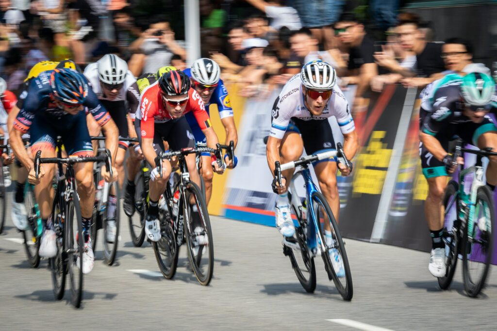 tactique de course en peleton